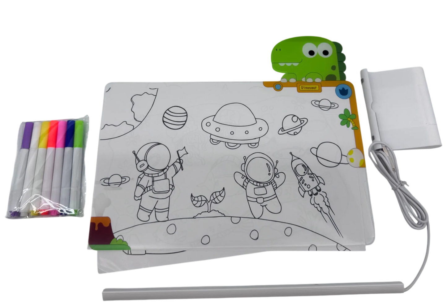 Xiyuan Luminous Fluorescent Sketchpad LED Hand-Painted Plate