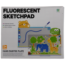 Xiyuan Luminous Fluorescent Sketchpad LED Hand-Painted Plate