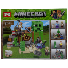 MG1012 Minecraft Cave Minecart 2-in-1 Building Blocks Set (268 Pieces)