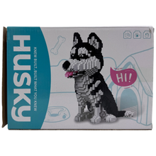 Pet Husky Miniature Building Blocks