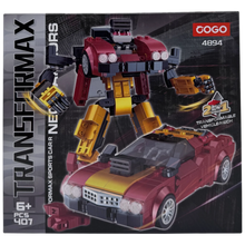 COGO Transformax 2-in-1 Formax Sports Car Mech Warriors Building Blocks Set (407 Pieces)