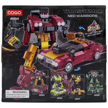 COGO Transformax 2-in-1 Formax Sports Car Mech Warriors Building Blocks Set (407 Pieces)