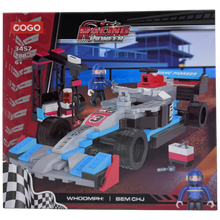 COGO Racing Pioneer BEM CHJ Formula Race Car Building Blocks Set (288 Pieces)