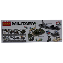 COGO Military Positions 4-in-1 Battle Vehicles Building Blocks Collection