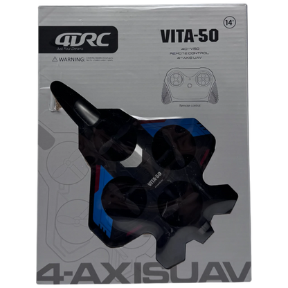4DRC VITA-50 Jet Fighter 4-Axis UAV Remote Control Drone