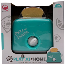 Play At Home Real Working Function Pop-Up Toaster Appliance Set