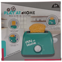 Play At Home Real Working Function Pop-Up Toaster Appliance Set