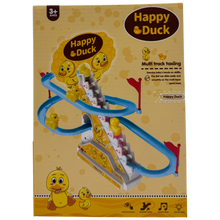 Happy Duck Multi-Track Stair Climbing & Taxiing Slide Toy Set