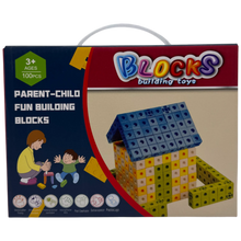Parent-Child Fun Educational Building Blocks Set (100 Pieces)
