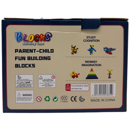 Parent-Child Fun Educational Building Blocks Set (100 Pieces)