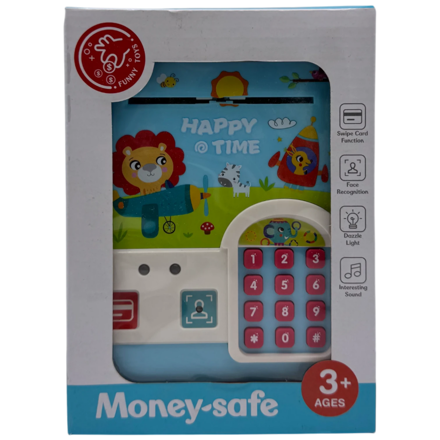 Happy Time Electronic Money-Safe ATM Piggy Bank Toy