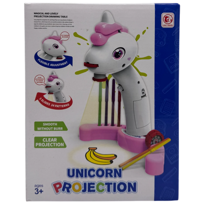 Magical Unicorn Projection Drawing Table Set (24 Patterns)