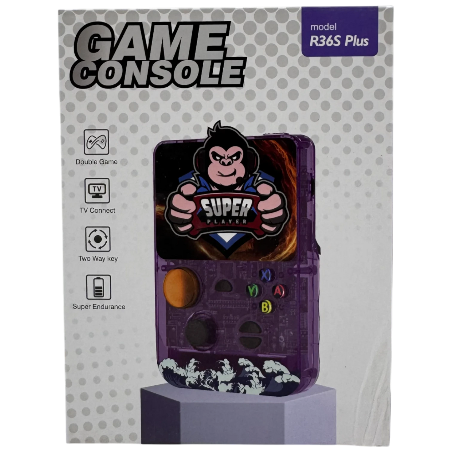 R36S Plus Retro Handheld Game Console