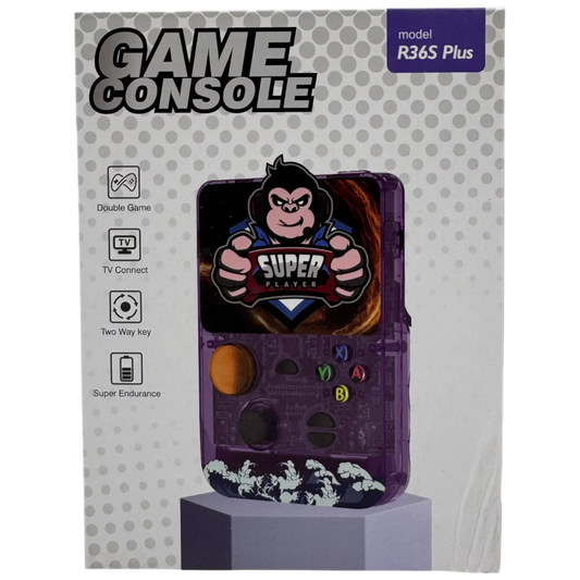R36S Plus Retro Handheld Game Console