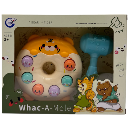 Souptoys Donut Whac-A-Mole Interactive Arcade Game Toy