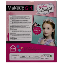 Makeup Beautiful Girl Heart-Shaped Folding Beauty Compact Kit