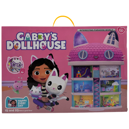 DreamWorks Gabby's Dollhouse Multi-Story Paradise Playset