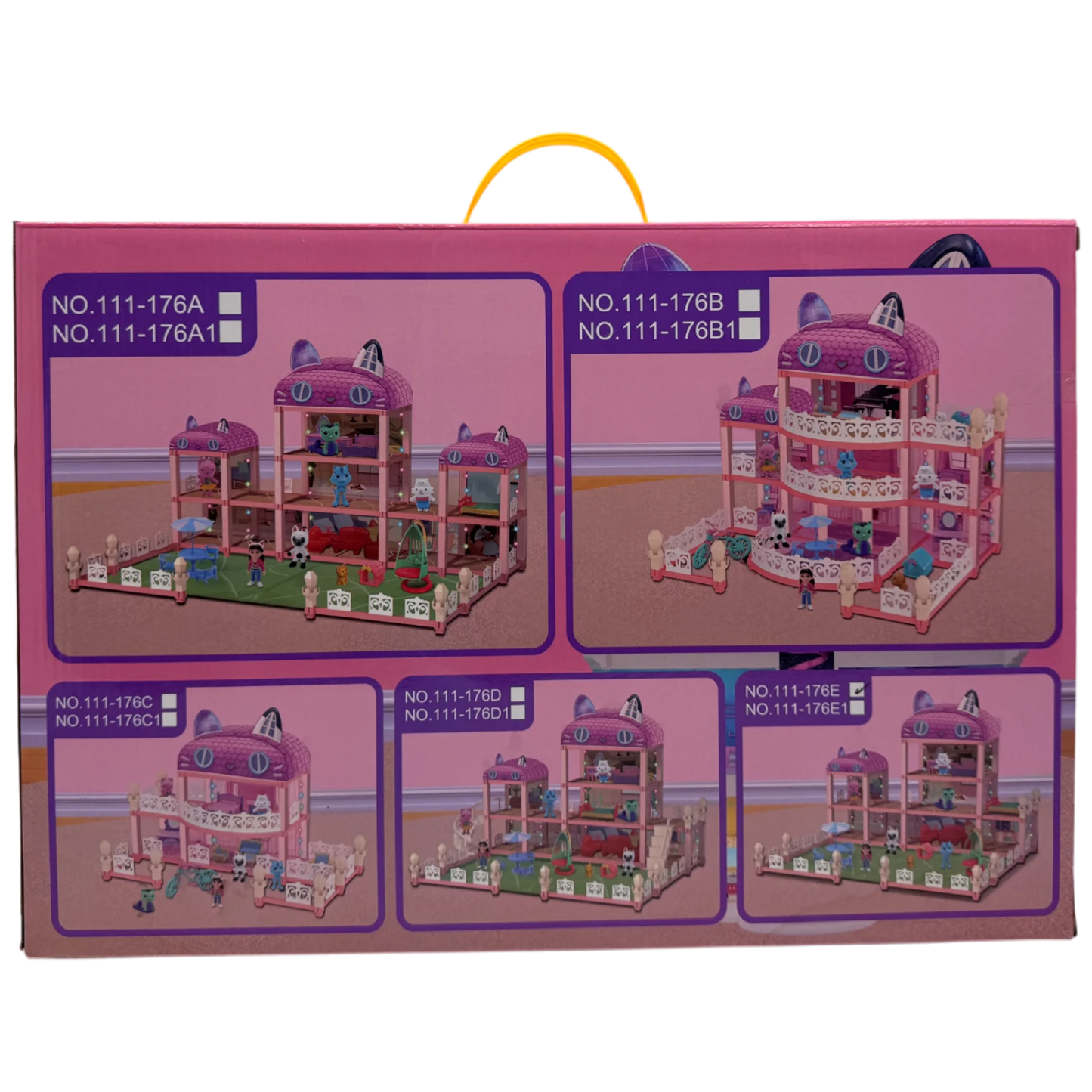 DreamWorks Gabby's Dollhouse Multi-Story Paradise Playset